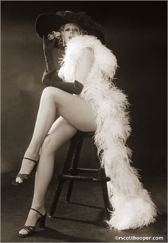 Janet Boyd, Minsky Burlesque star