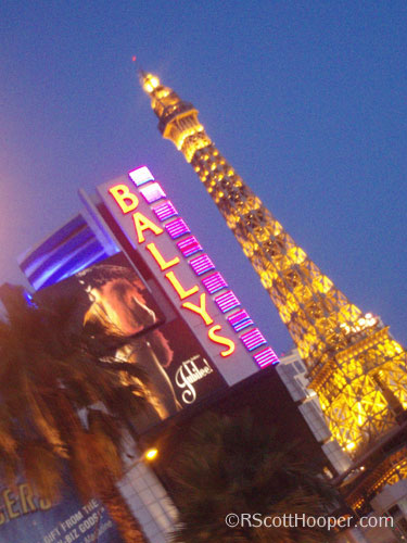 Ballys and Paris Hotels in Las Vegas