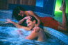 Image of couple in hot tub spa